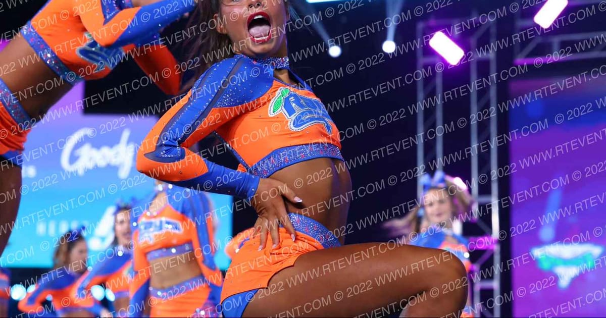 The Stingray Allstars Orange · CheerSport Super Nationals