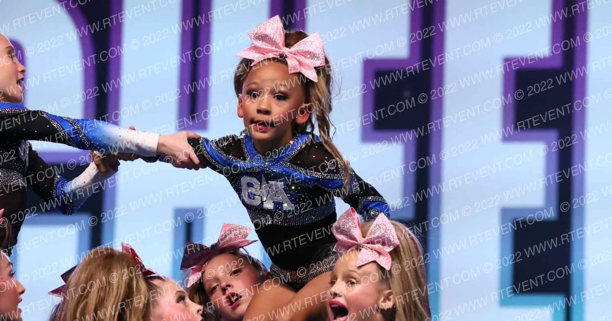The California All Stars-Livermore Bombshells · CheerSport Super Nationals