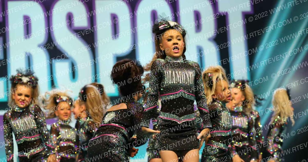 Diamonds All Stars GLITTER GIRLS · CheerSport Super Nationals
