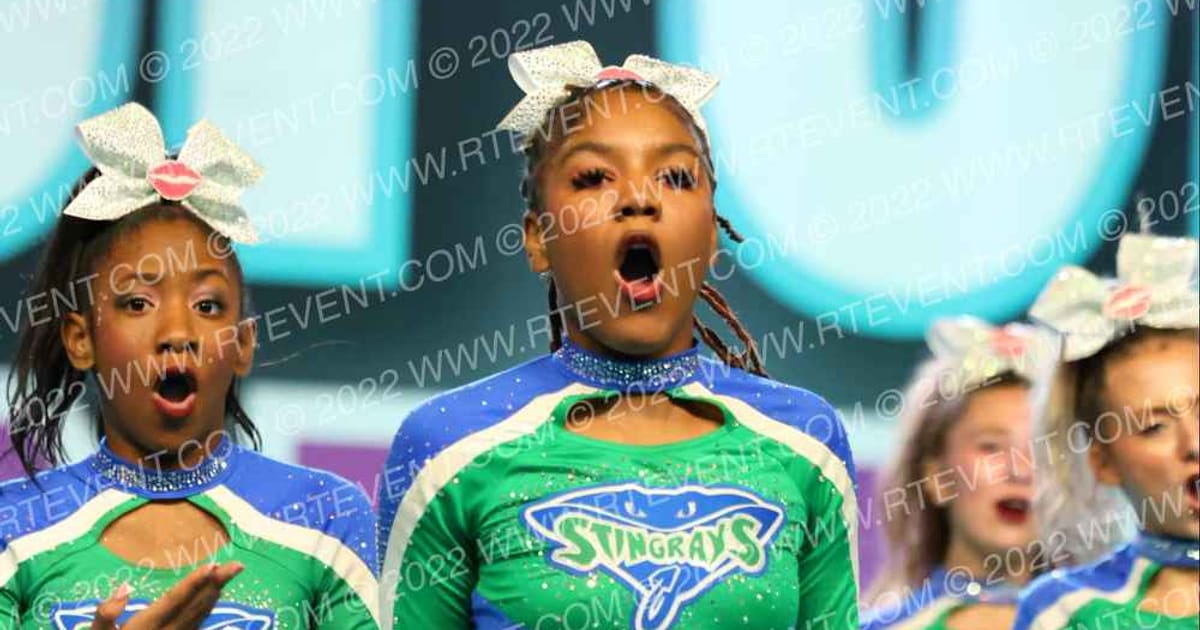 The Stingray Allstars Blush · CheerSport Super Nationals