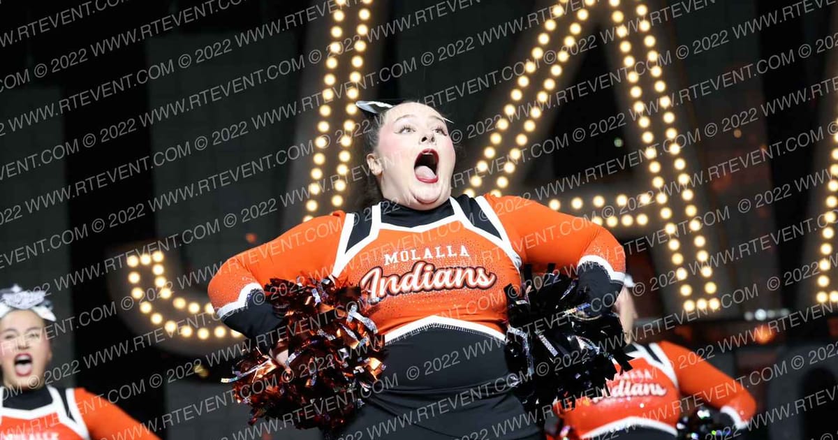 MOLALLA HIGH SCHOOL CHEERLEADING · THURSDAY School Nationals