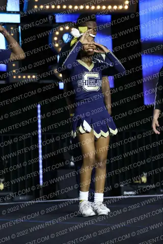 CHEYENNE HIGH SCHOOL PARTNER STUNT