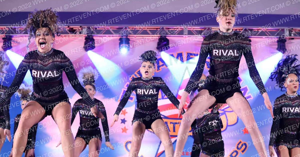 Rival Athletics Infinity · The American Celebration Salt Lake City Nationals DIDII