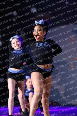 Black Widow Cheer Gym Candy
