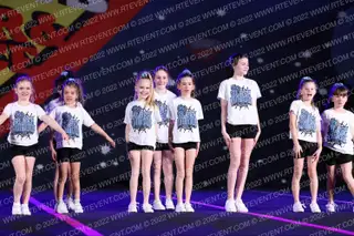 Black Widow Cheer Gym Chip