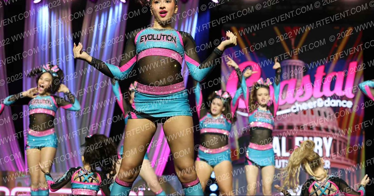 Evolution Cheer Teal Fury · Coastal at the Capitol Super Nationals