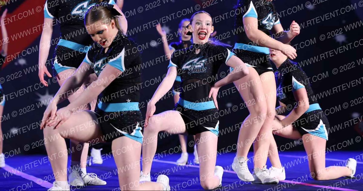 Cheer Sport Sharks - Kitchener Heartbreaker Sharks · Spirit Sports Canadian Clash