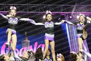 Charlotte Allstar Cheerleading Junior Purple