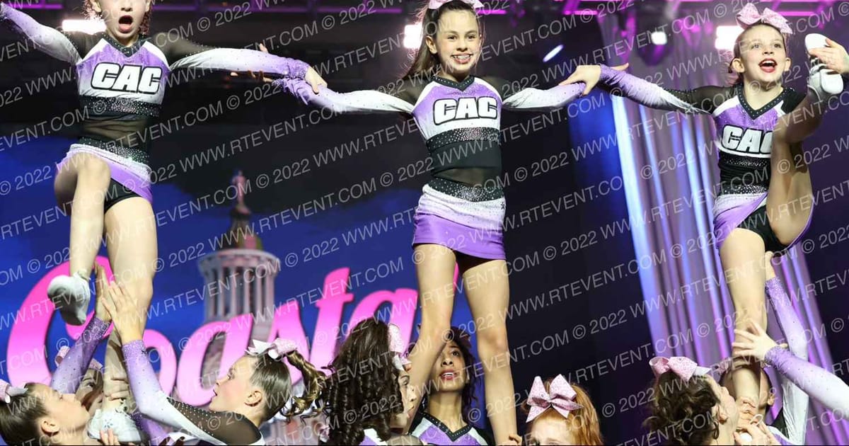 Charlotte Allstar Cheerleading Junior Purple · Coastal at the Capitol Super Nationals