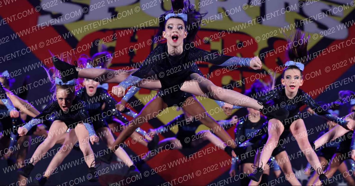 Black Widow Cheer Gym Mania · Spirit Sports Canadian Clash
