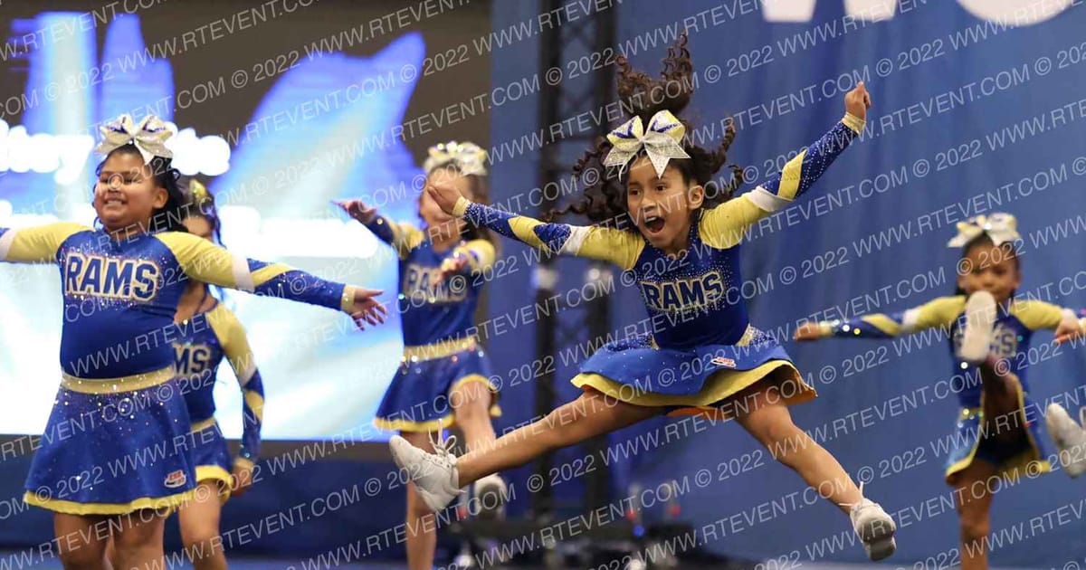 Anaheim Lady Rams Mitey Mite · West Coast Crown