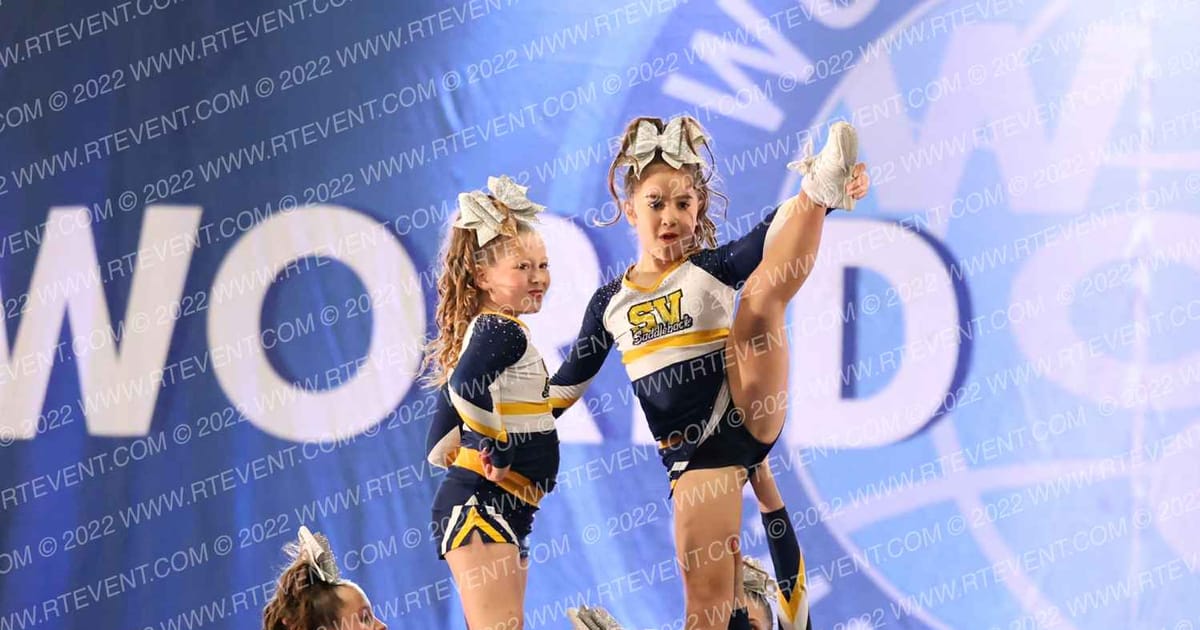 Saddleback Valley Pop Warner Cheer Saddleback Valley Jr Pee Wee Cheer · West Coast Crown