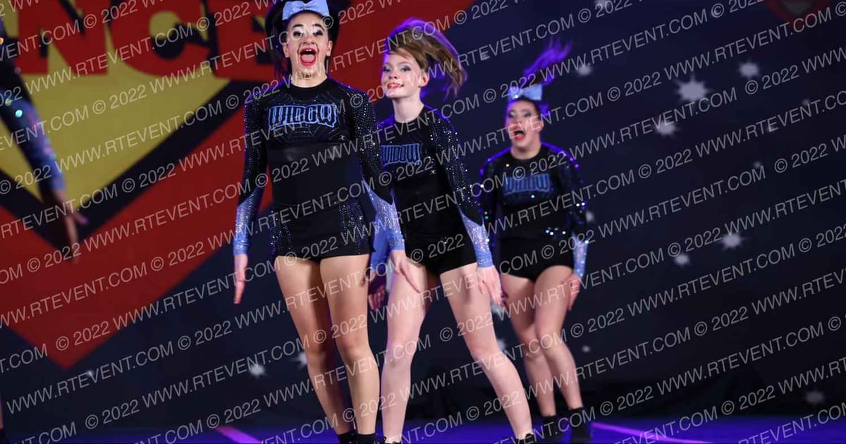 Black Widow Cheer Gym Reckless · Spirit Sports Canadian Clash