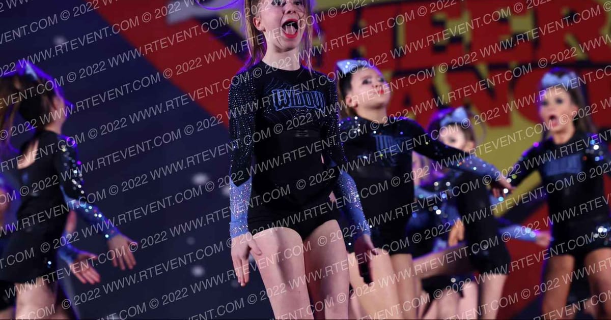 Black Widow Cheer Gym Rock · Spirit Sports Canadian Clash