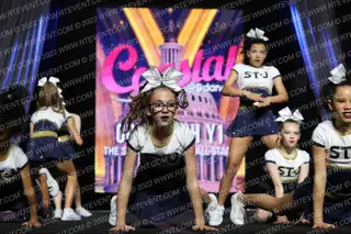 The St James Cheer All-Stars Gold Rush Y1