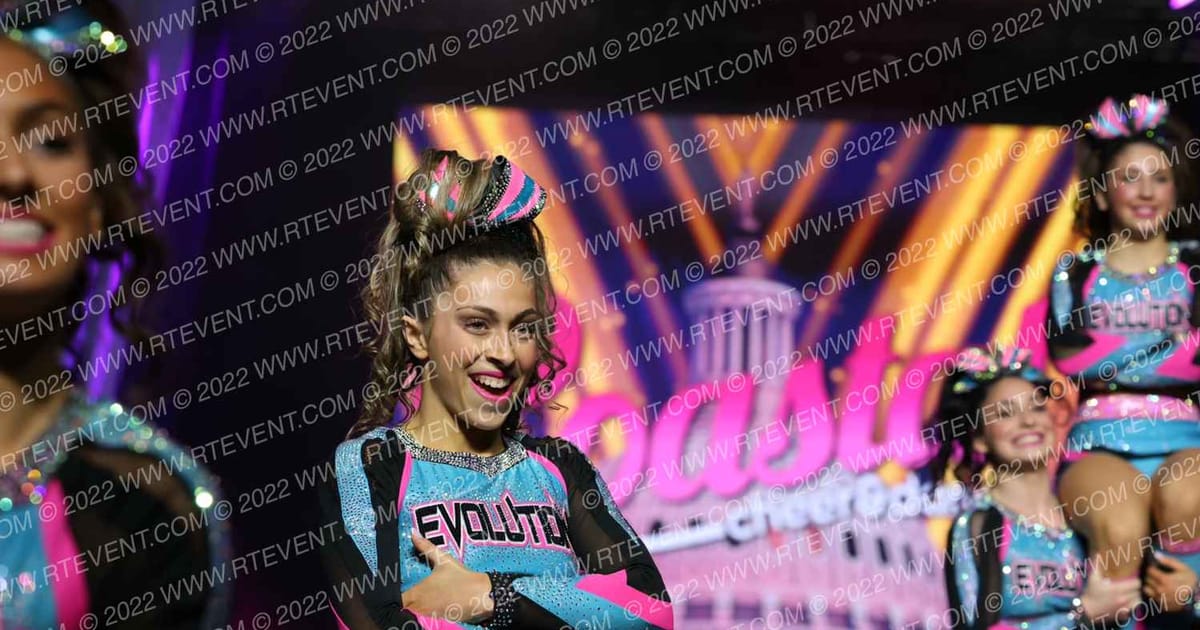 Evolution Cheer Teal Obsession · Coastal at the Capitol Super Nationals