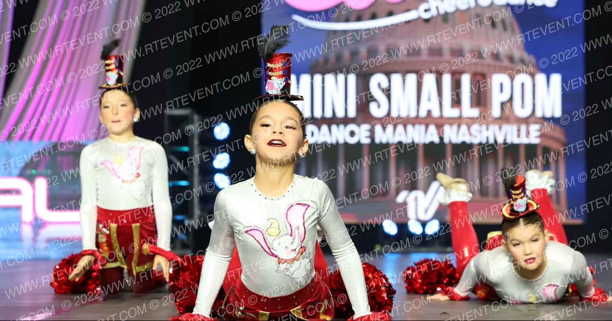 Dance Mania Nashville Mini Small Pom · Coastal at the Capitol Super Nationals