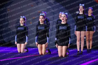 Black Widow Cheer Gym Crunch
