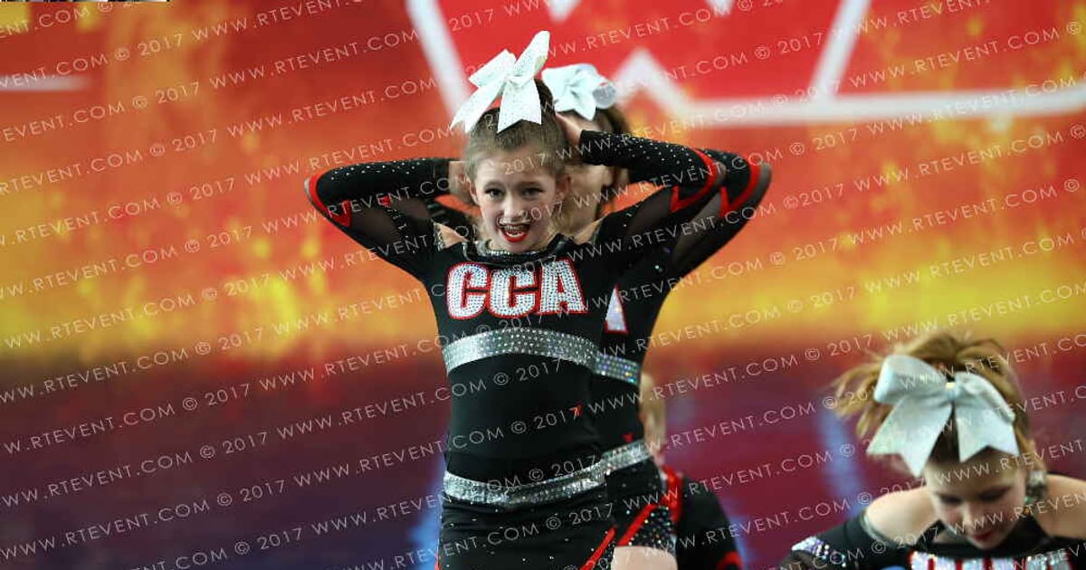 Champion Cheer Athletics Youth White · WSF Huntsville Challenge DIDII Option B