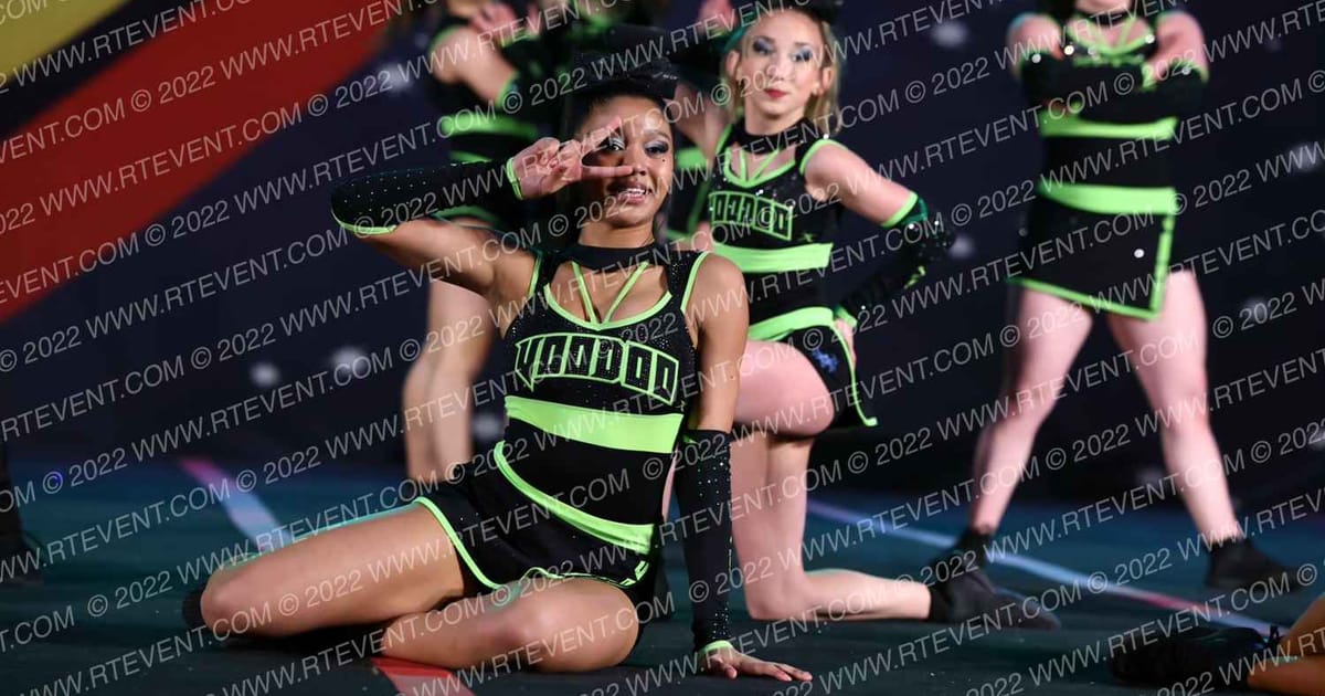 Black Widow Cheer Gym Voodoo · Spirit Sports Canadian Clash