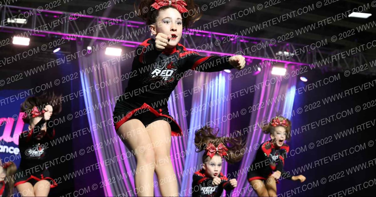 Red Elite Cheerleading Surge · Coastal at the Capitol Super Nationals