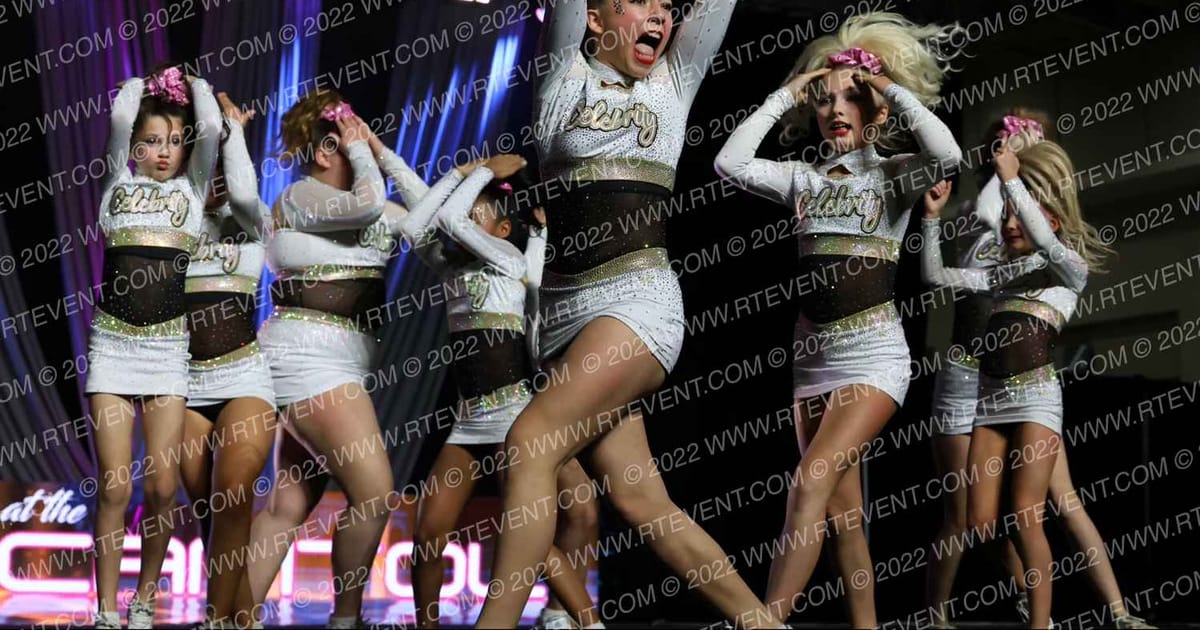 Celebrity Cheer BLUSH · Coastal at the Capitol Super Nationals