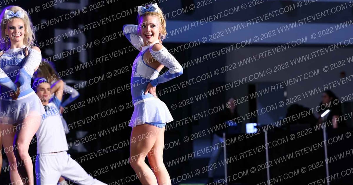 Black Widow Cheer Gym Twist · Spirit Sports Canadian Clash