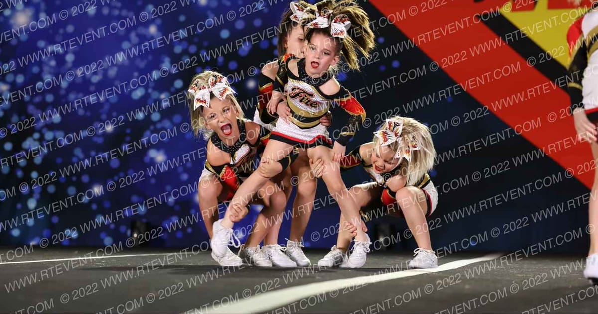 Fire Cheer Allstars RedHots · Spirit Sports West Palm Beach Nationals