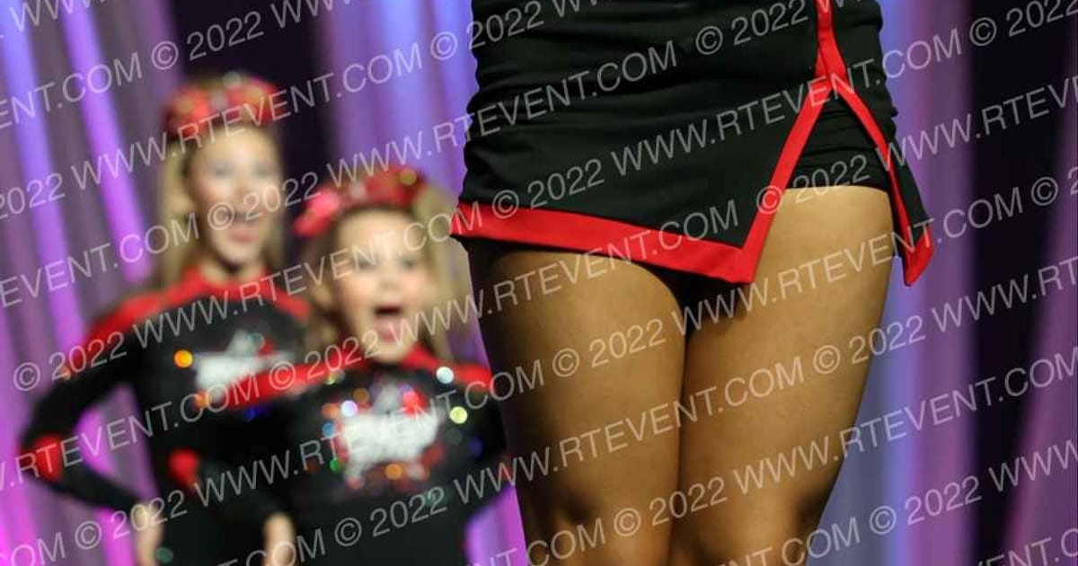Red Elite Cheerleading Temper · Coastal at the Capitol Super Nationals