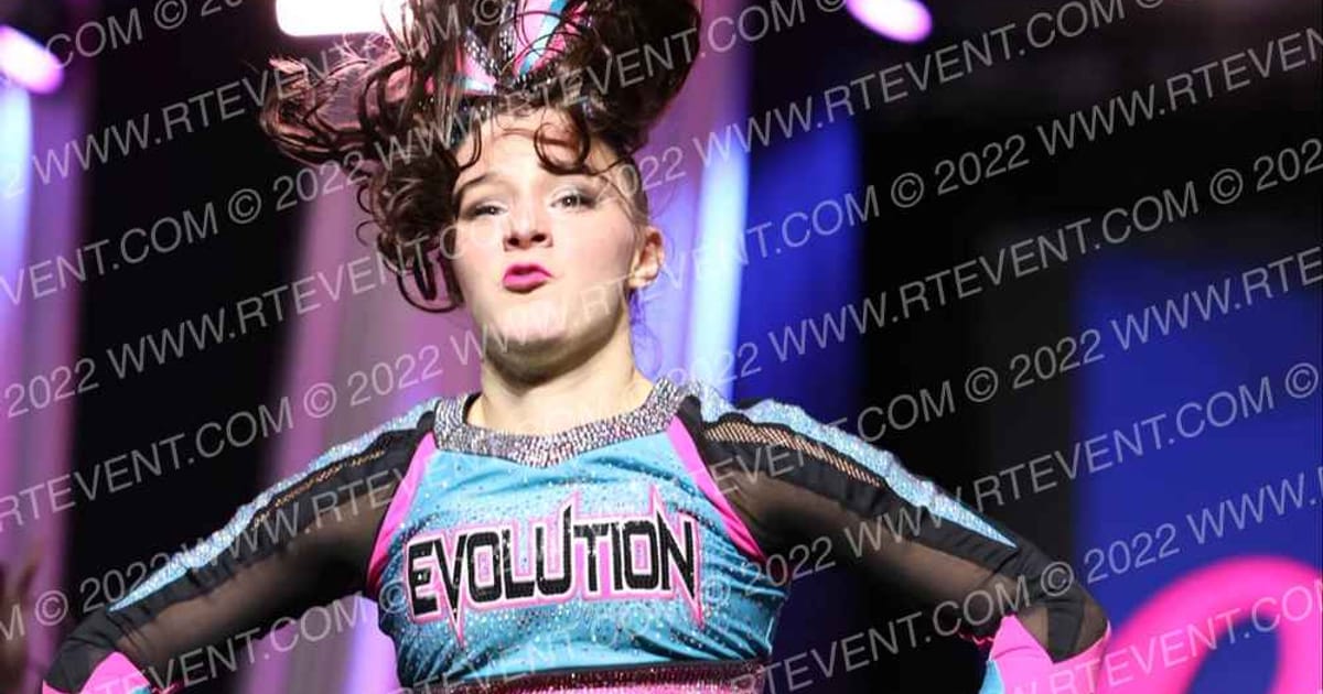Evolution Cheer Teal Rage · Coastal at the Capitol Super Nationals