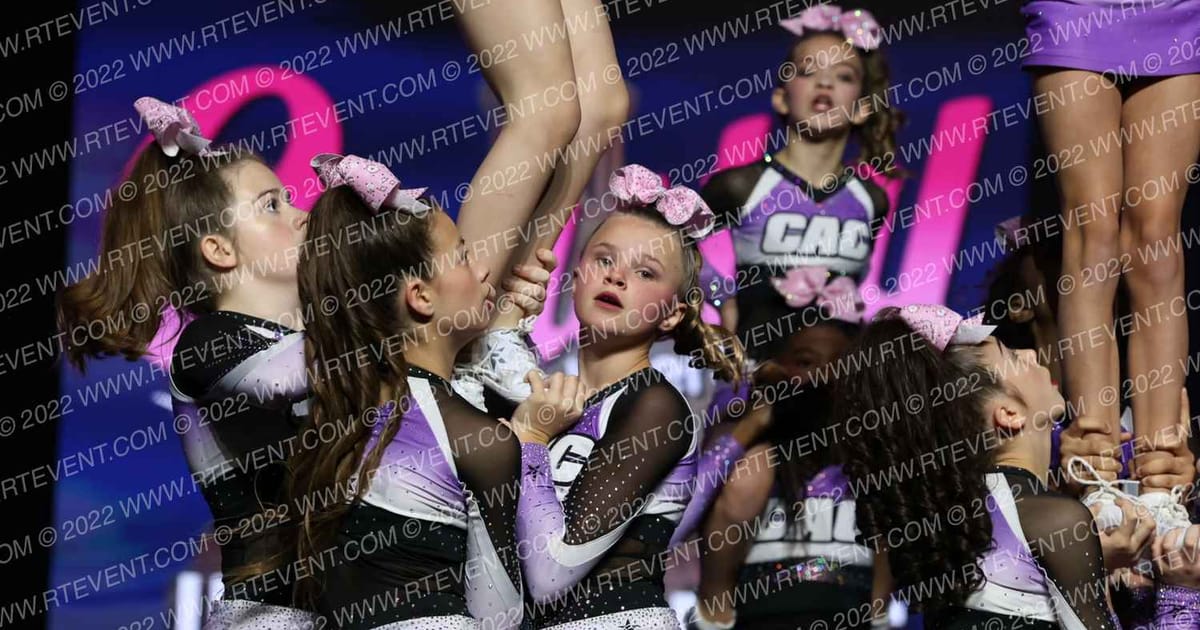 Charlotte Allstar Cheerleading Junior Purple · Coastal at the Capitol Super Nationals