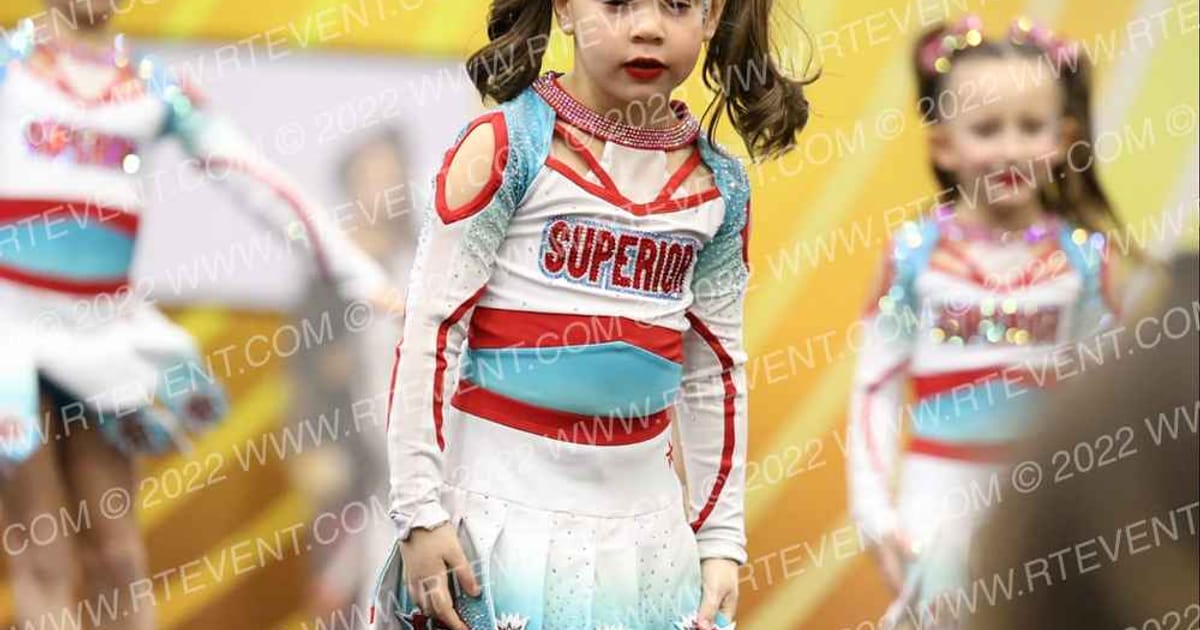 Superior Athletics Tiny Shimmer · Over the Rainbow Cheer and Dance Competition