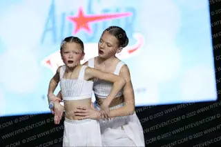 APA All-Star Poms Program Eloise & Lilly