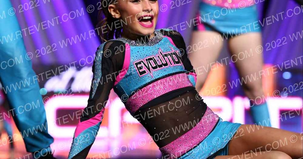 Evolution Cheer Teal Mania · Coastal at the Capitol Super Nationals