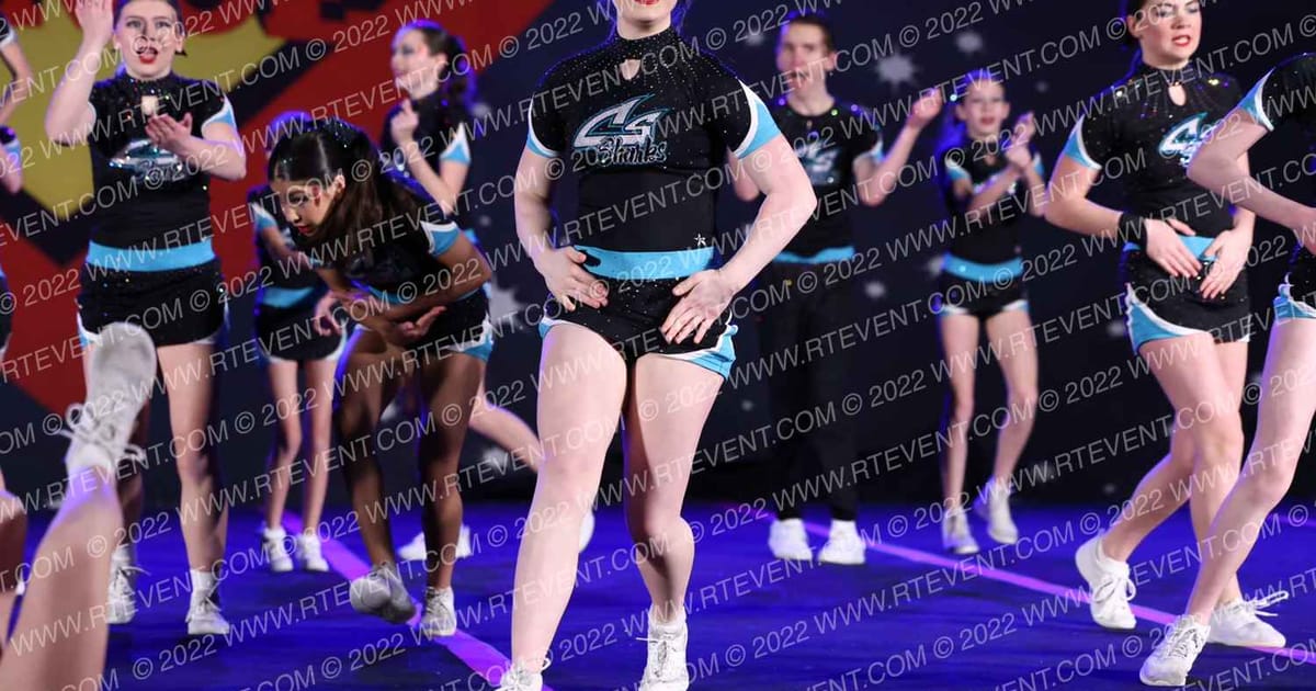 Cheer Sport Sharks - Kitchener Heartbreaker Sharks · Spirit Sports Canadian Clash