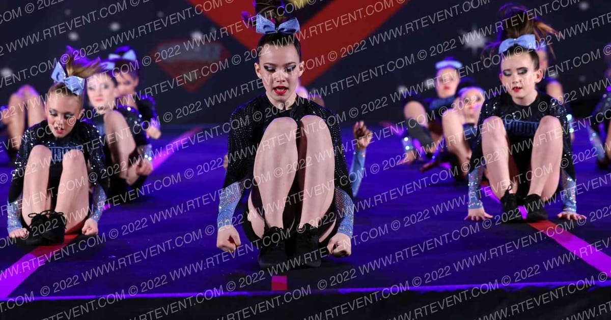 Black Widow Cheer Gym Mania · Spirit Sports Canadian Clash
