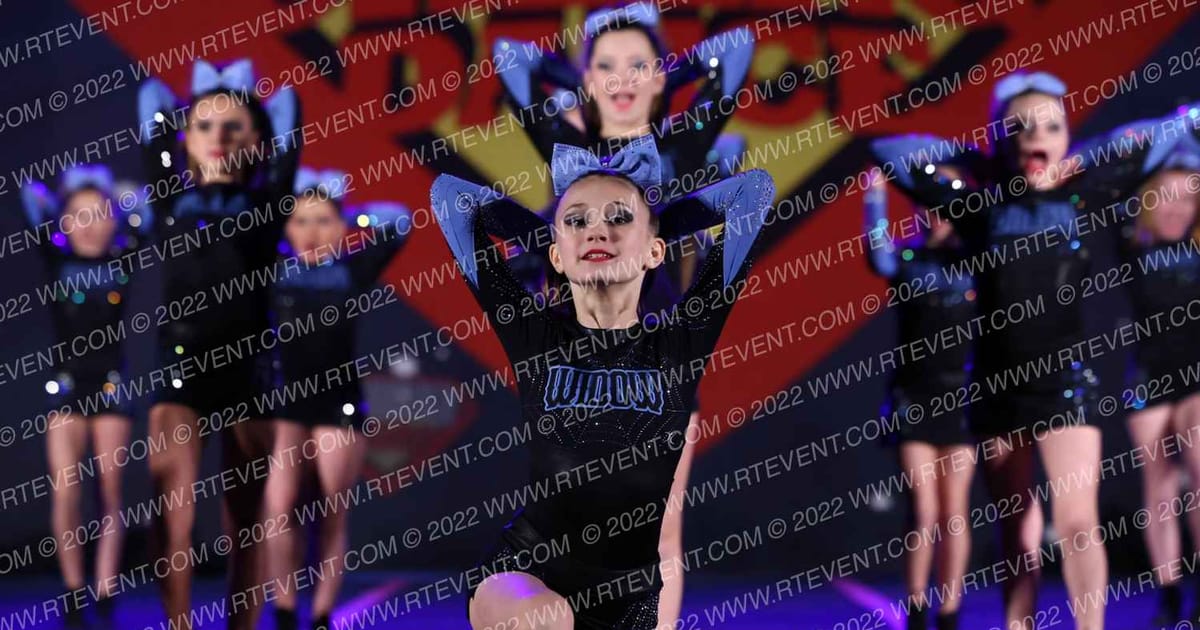 Black Widow Cheer Gym Rock · Spirit Sports Canadian Clash