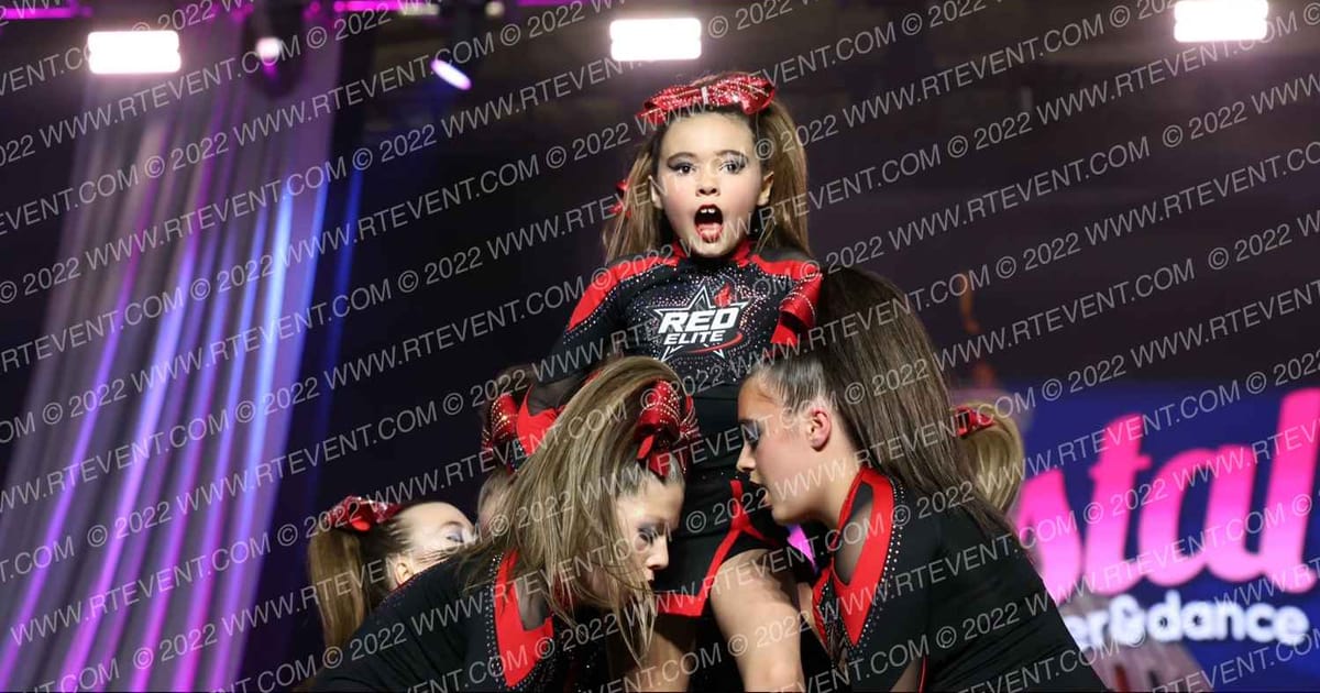 Red Elite Cheerleading Surge · Coastal at the Capitol Super Nationals