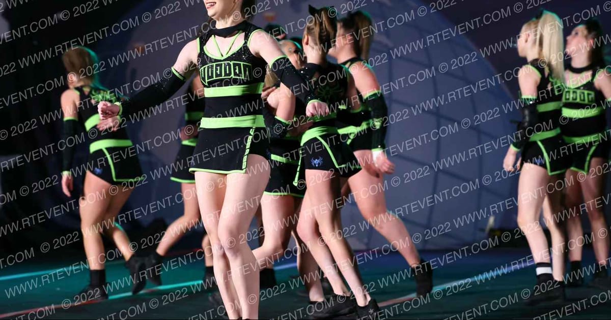 Black Widow Cheer Gym Voodoo · Spirit Sports Canadian Clash