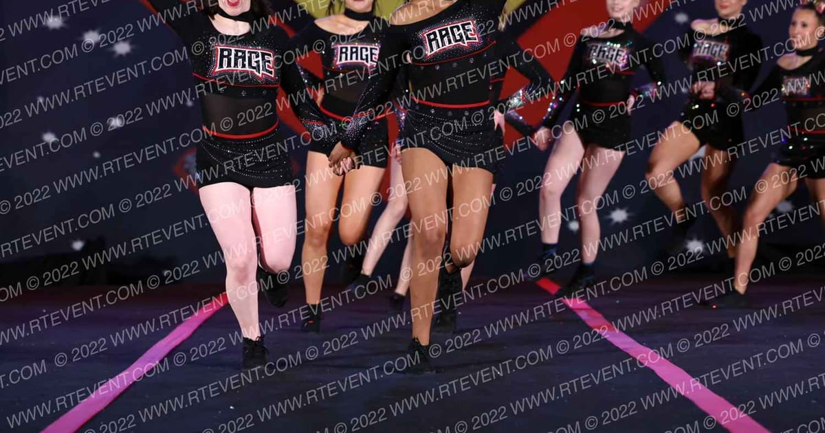 Black Widow Cheer Gym Rage · Spirit Sports Canadian Clash