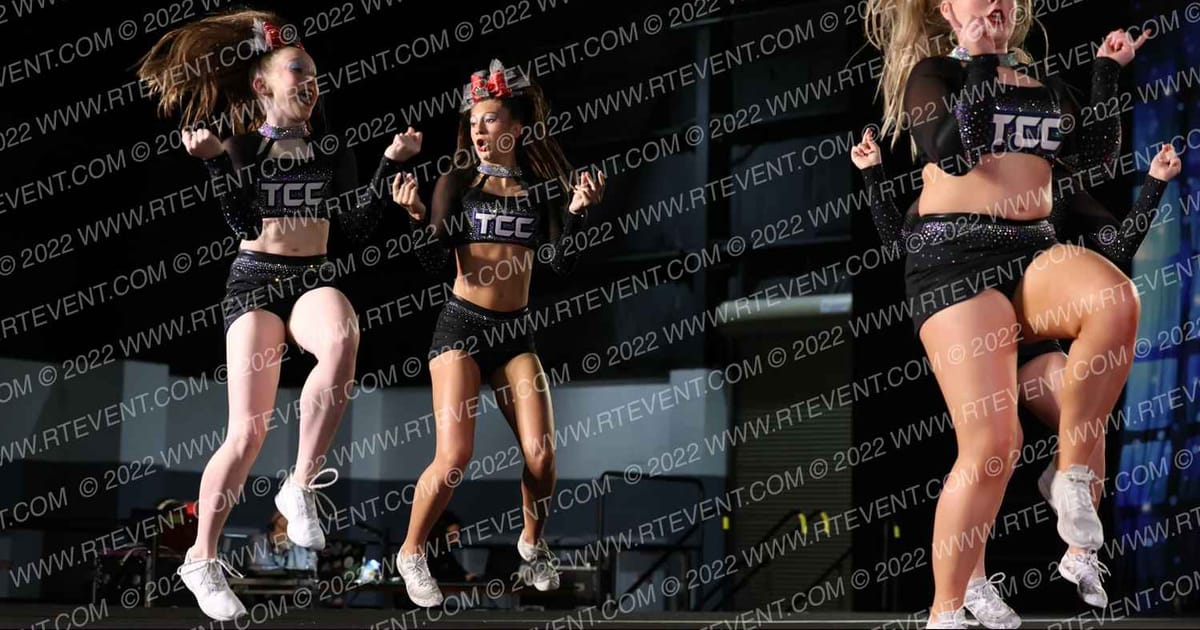 The Cheer Connection Lady Chrome · Spirit Sports West Palm Beach Nationals