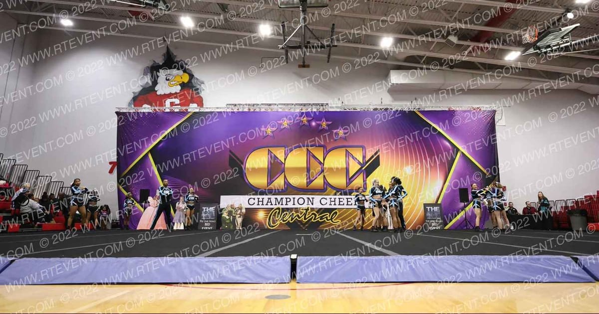 Steel Athletics Cheer Black-Ops · Over the Rainbow Cheer and Dance Competition