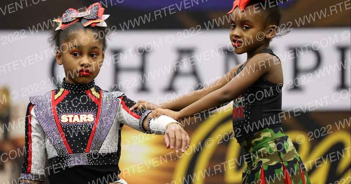 RISING STARS ACADEMY OF CHEER & DANCE StarBabies · Over the Rainbow Cheer and Dance Competition