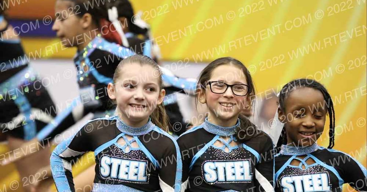 Steel Athletics Cheer Lightning · Over the Rainbow Cheer and Dance Competition