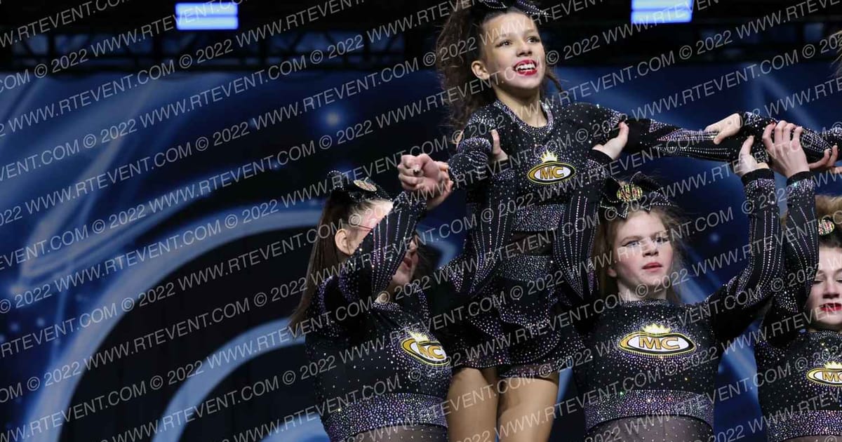 Motor City Cheer Turquoise · COA Grand Nationals