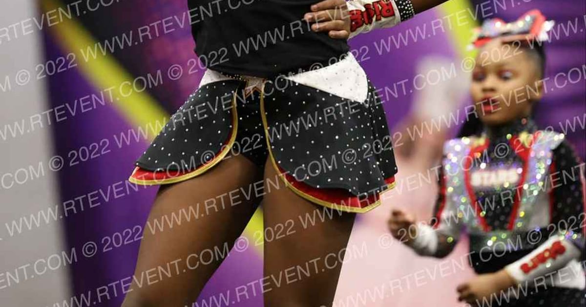 RISING STARS ACADEMY OF CHEER & DANCE Glitz Girls · Over the Rainbow Cheer and Dance Competition