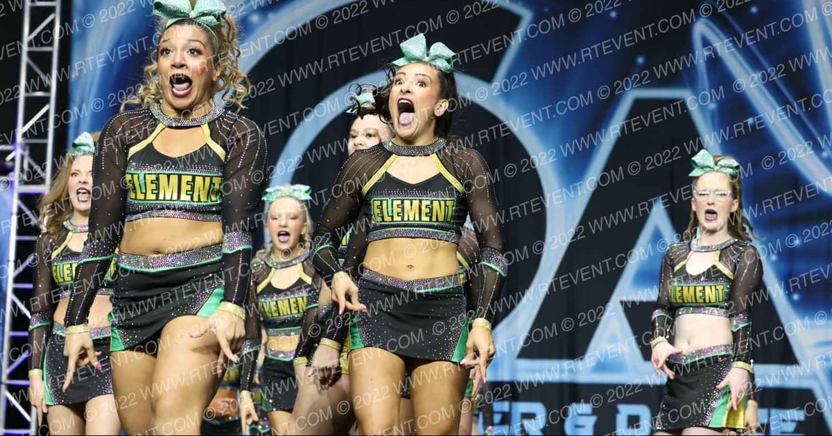 Element Elite Tumbling & Cheer Zinc · COA Grand Nationals