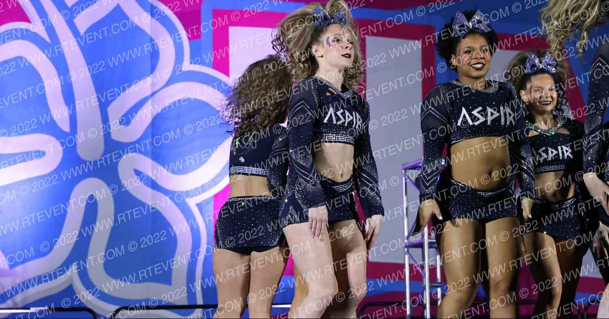 Aspire Cheer Academy Nyx · Aloha Indy