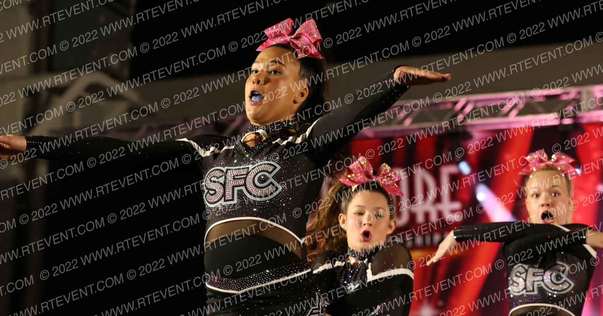 South Force Cheer Hot Shots · Encore Las Vegas Showdown