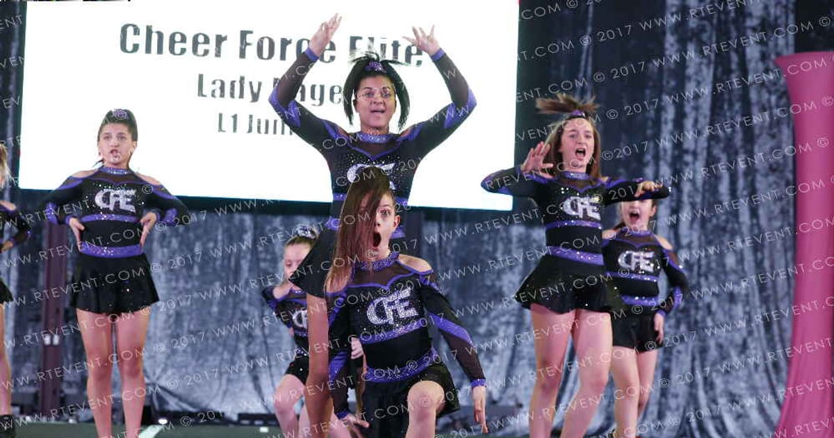 Cheer Force Elite Lady Rage · Aloha Reading Showdown